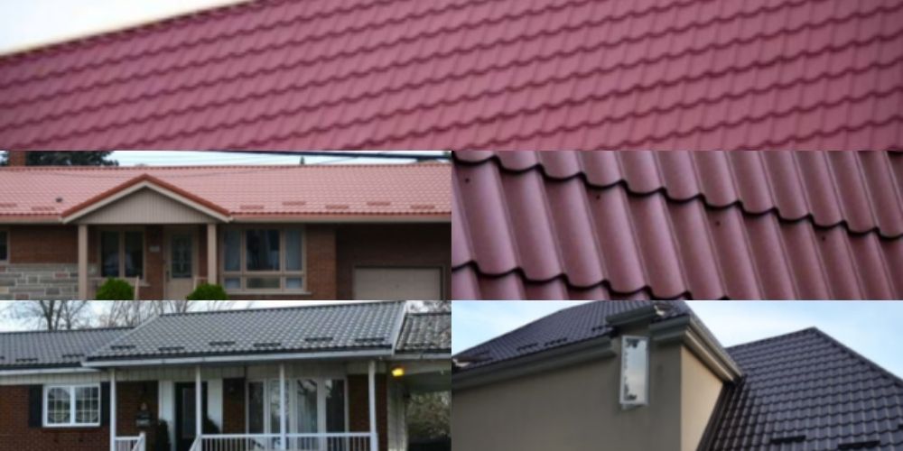 couleurs de toit en métal