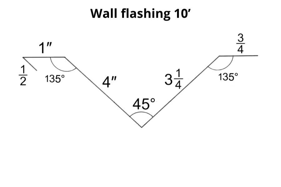 Wall Flashing 10’