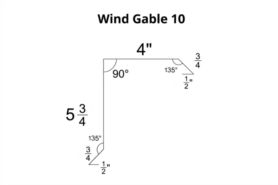 Wind Gable 10’