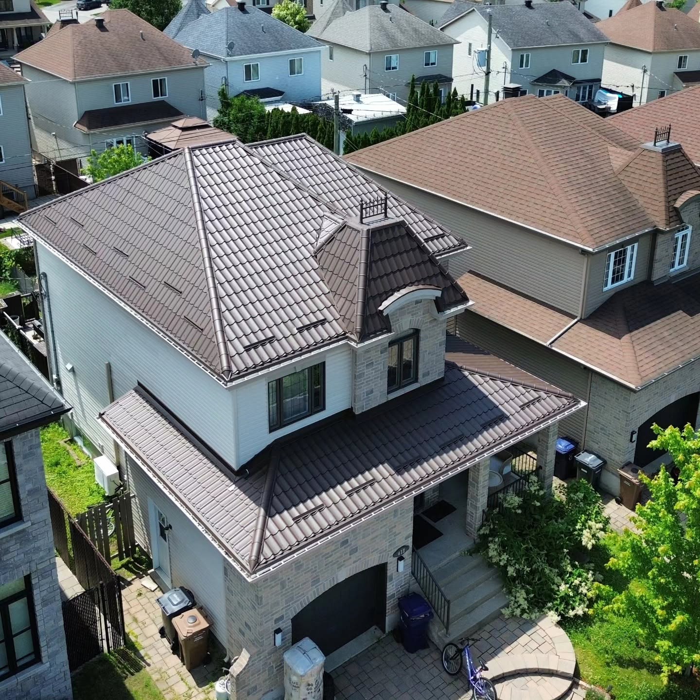 Toiture métallique Laval